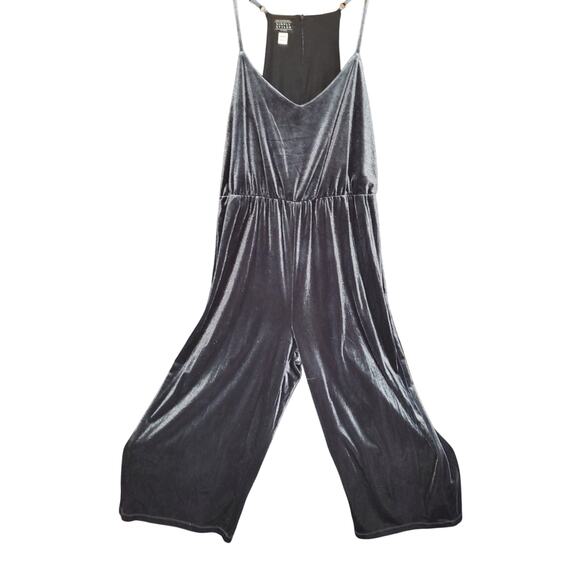 Simply Styled Pants - Simply Styled Velour Capri Jumper Romper Elastic Waist XL Petite NWT